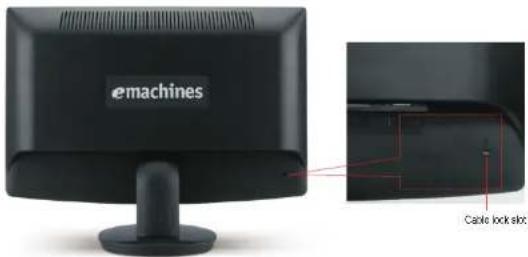emachines Cable lock slot