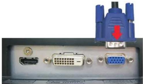 eMachines E223HQ - Connecting cables - 1