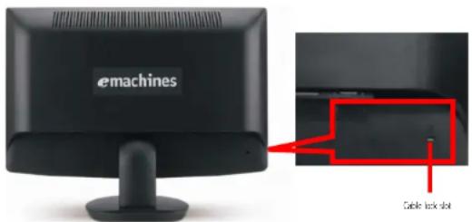 emachines Cable lock dot
