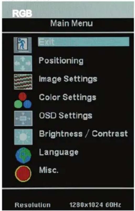 DoubleSight DS-245V2 - OSD Functions Description - 1