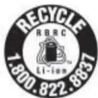 RECYCLE RBRC Li-ion 7.800-822-8837