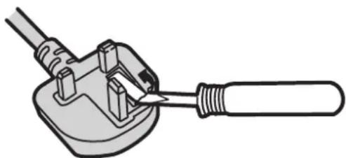 PANASONIC Toughbook CF-19P - ■ How to replace the fuse - 1