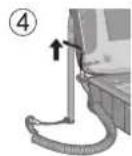PANASONIC Toughbook CF-19J - Attaching the stylus to the computer - 5