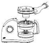 Glen GL 4052 SX - USING THE CENTRIFUGAL JUICER - 3