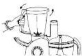 Glen GL 4052 SX - USING THE LIQUIDISER JAR - 1