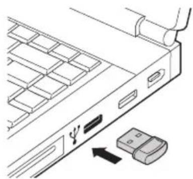 KENSINGTON SlimBlade K72334EU - Plug in the USB receiver - 1