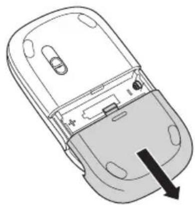 KENSINGTON SlimBlade K72334EU - Install batteries - 1
