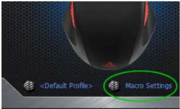 Macro Settings