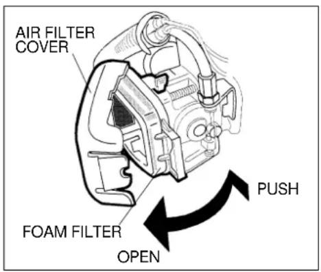 Maruyama HT230DLS-R - AIR FILTER - 1
