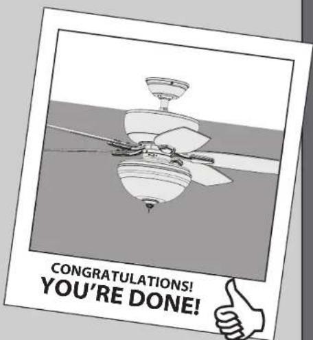 CONGRATULATIONS! YOU'RE DONE!