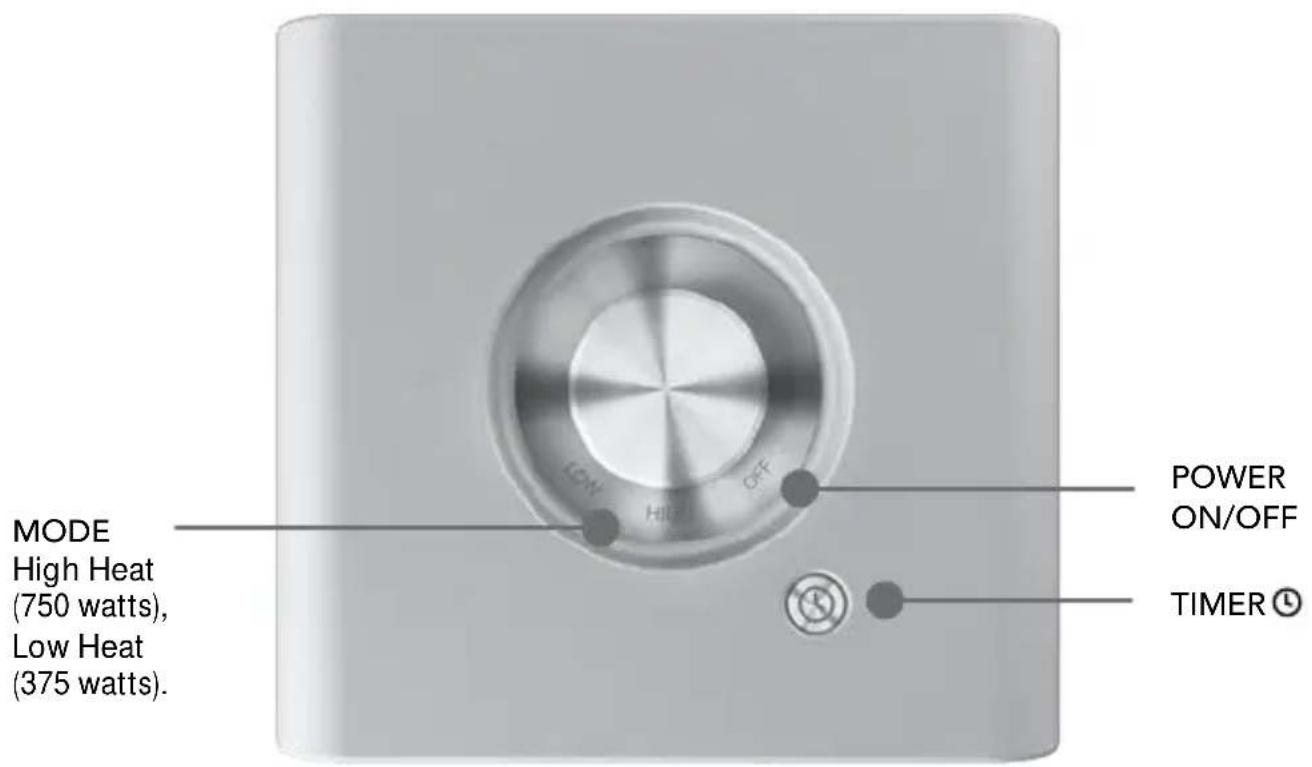 Vornado VMH10 - CONTROLS - 1