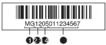 MG1205011234567 1234