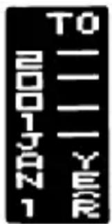 PULSAR W442 - [TARGET DATE TIMER DISPLAY] - 1