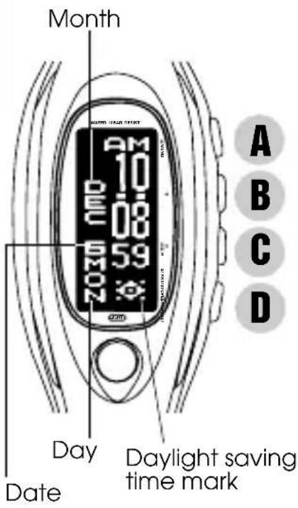 PULSAR W442 - TIME/CALENDAR MODE - 3