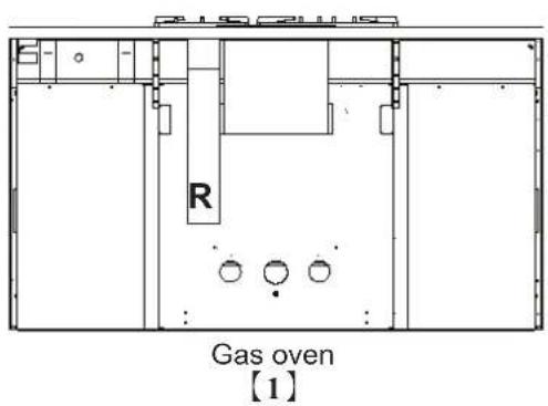LACANCHE LCF 1132 - Unit with one gas oven or one electric oven : - 1