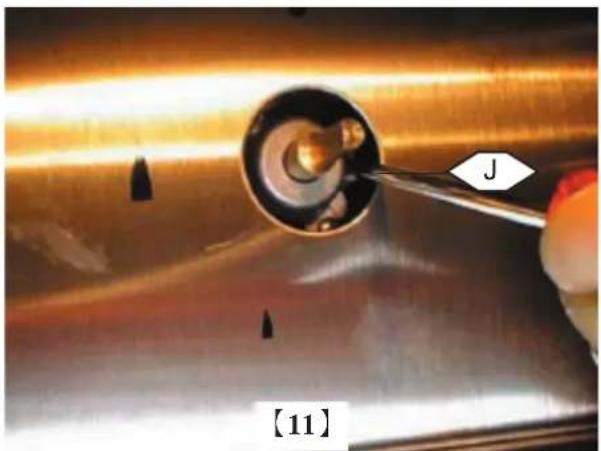 LACANCHE LCF 1132 - Adjusting the safety devices for each thermocouple of the hob: : - 1