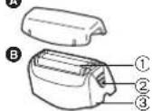 PANASONIC ES-RL40 - Parts identification - 1