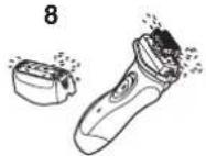 PANASONIC ES-RL40 - 使用修剪刀 - 5
