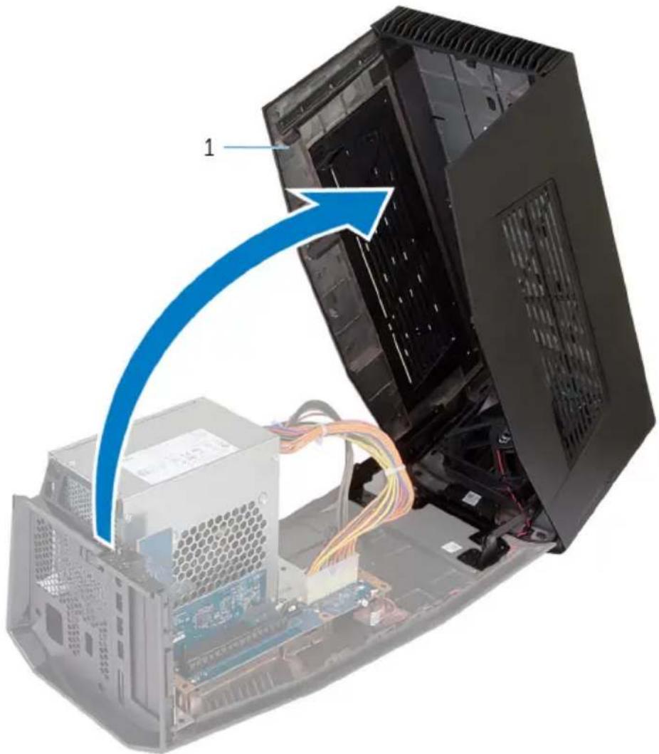 ALIENWARE 452-BCFE - Installing the Graphics Card - 3