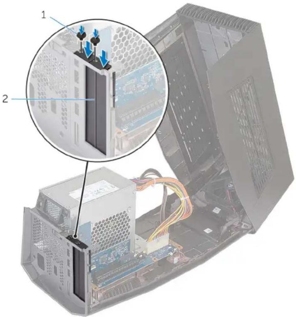 ALIENWARE 452-BCFE - Removing the Graphics Card - 5