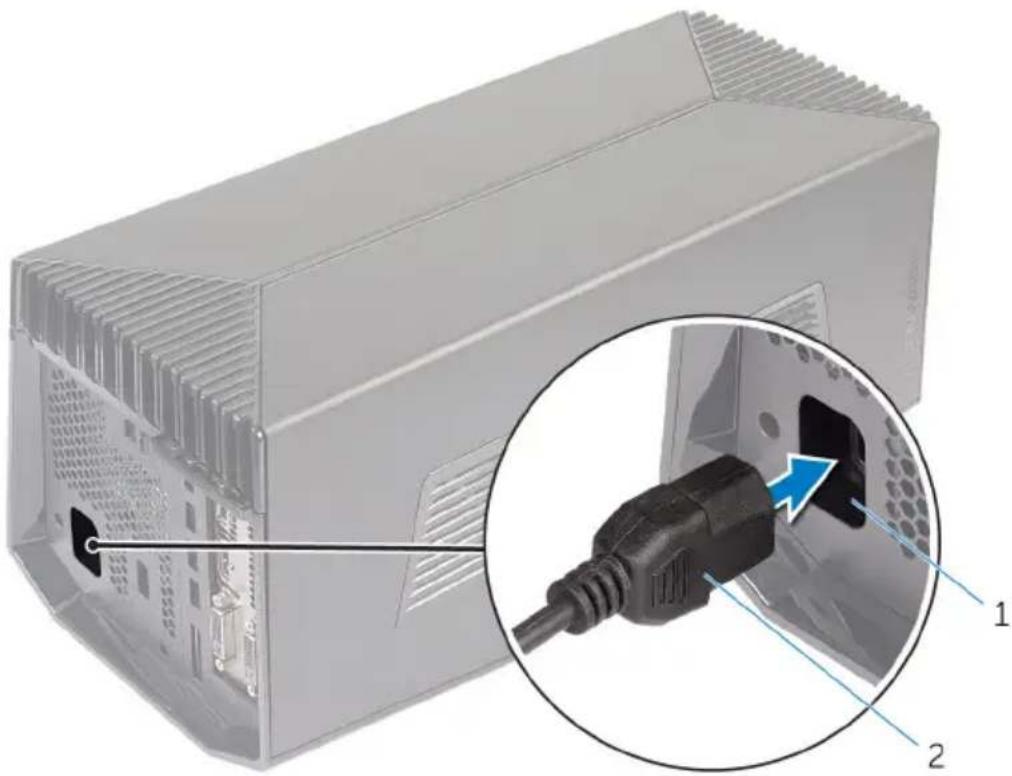 ALIENWARE 452-BCFE - Setting Up Your Alienware Graphics Amplifier - 1