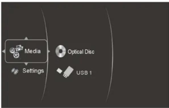 VDiGi BDP-MINI12 - 準備播放影碟或 USB 設備 - 1