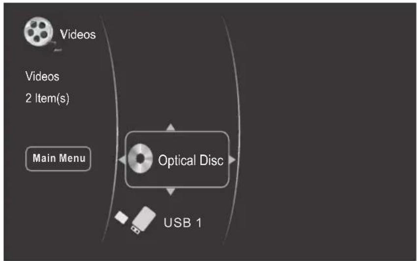 VDiGi BDP-MINI12 - Browsing video files - 1