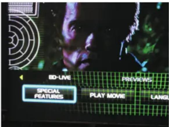 BD-LIVE PREVIEWS SPECIAL FEATURES PLAY MOVIE LANGI