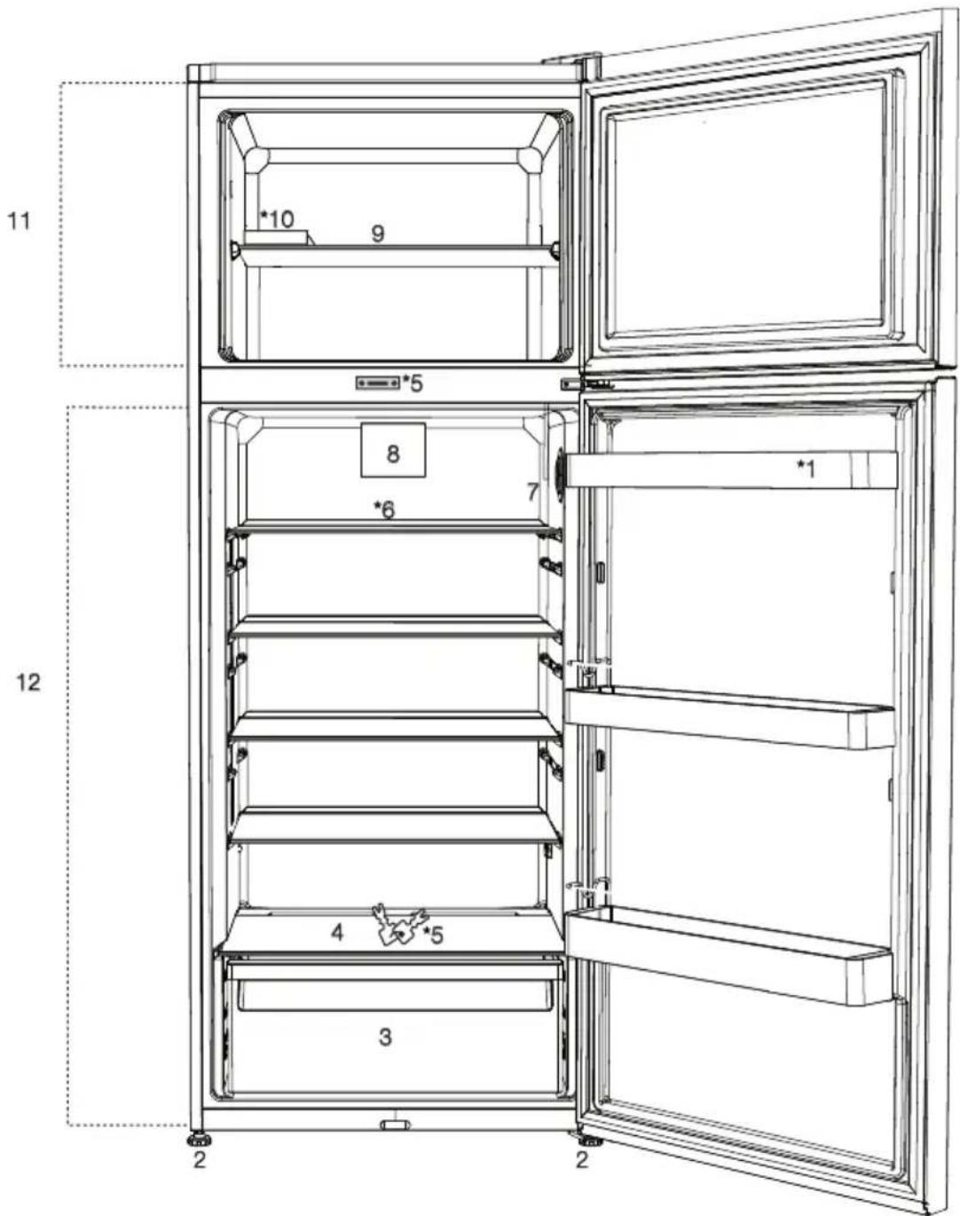 Arçelik 4252 EY - Your Refrigerator - 1