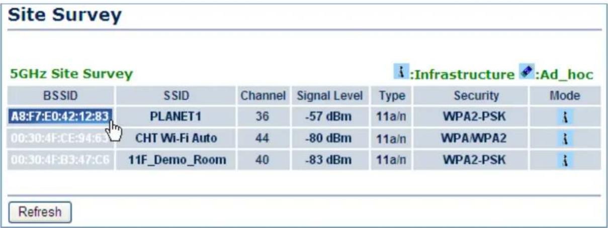 Planet WAP-500N - Q2: How to set up the WDS Connection - 14