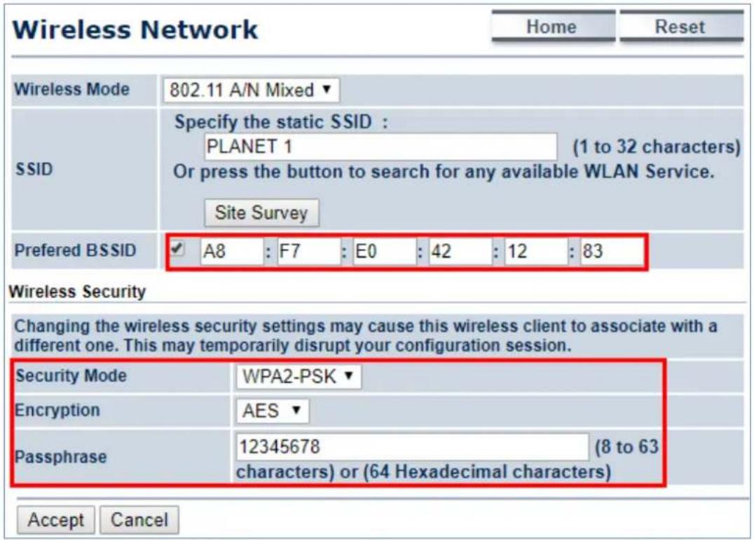Planet WAP-500N - Client Router (CR/WISP) - 7