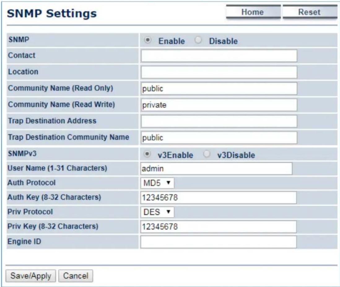 Planet WAP-500N - SNMP Settings - 1