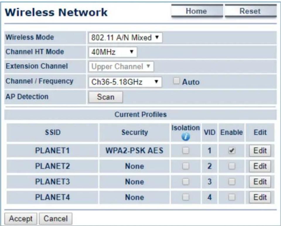 Planet WAP-500N - Q2: How to set up the WDS Connection - 9
