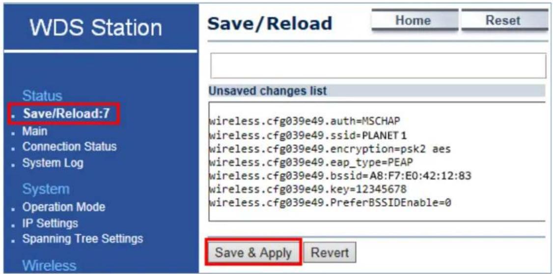 Planet WAP-500N - Q2: How to set up the WDS Connection - 16