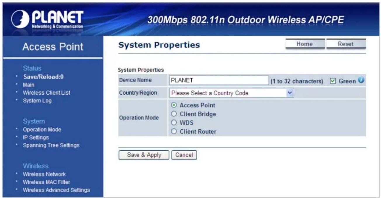 Planet WAP-500N - Starting Setup in the Web UI - 4