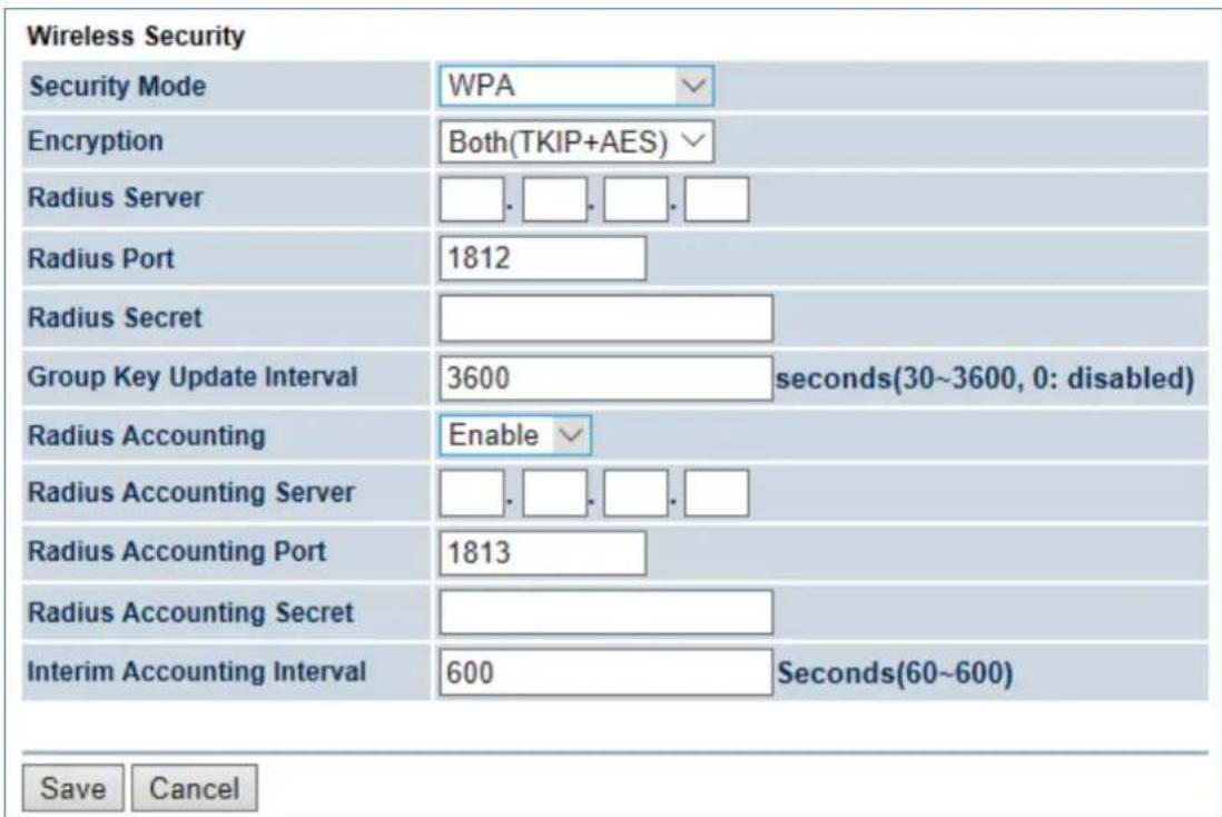 Planet WAP-500N - ■ WPA (WPA Enterprise) - 1