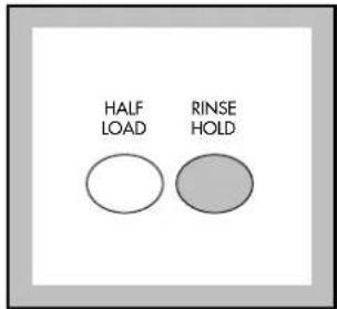 HALF LOAD RINSE HOLD