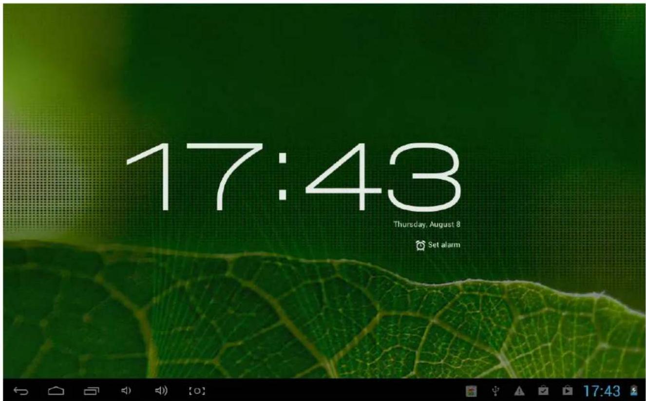 17:43 Thursday, August 8 Set alarm