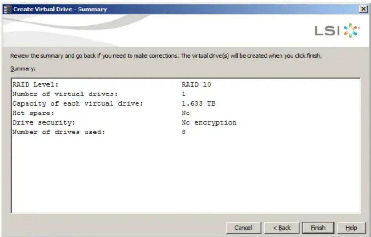 Supermicro AOC-USAS2-L8E - Creating a Virtual Drive Using the Simple Method - 2