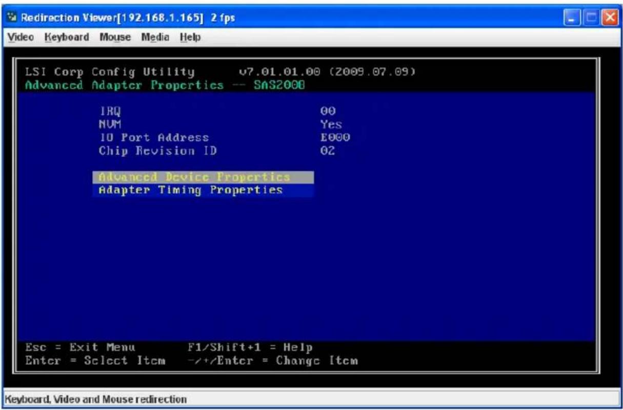 Supermicro AOC-USAS2-L8E - Changing Properties - 1