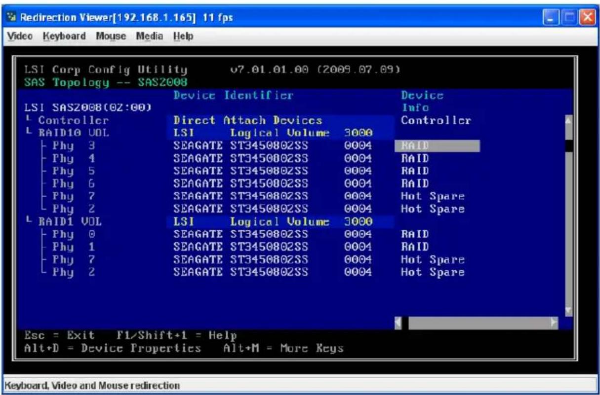 Supermicro AOC-USAS2-L8E - Locating Disk Drives in a Volume - 1