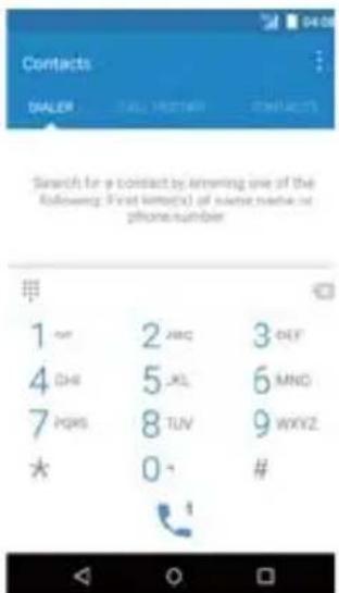 Contacts DAKER Search for a contact by entering one of the following (First key(s) of source name or phone number 甲 1 ~ 2 ABC 3 DEF 4 DH 5 XL 6 MNC 7 PQRS 8 TUV 9 WXYZ * 0 #