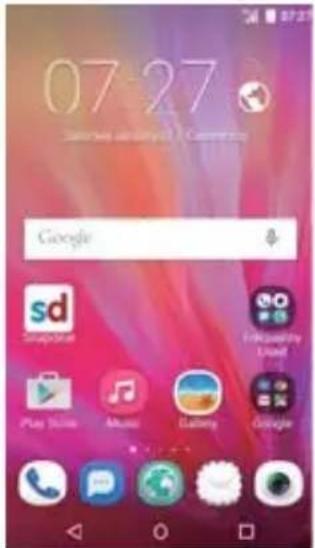 07:27 Search window 13 / Cometrance Google sd Snapchat Play Store Music Gamebox Google
