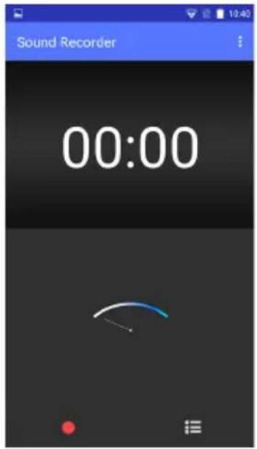 Sound Recorder 00:00