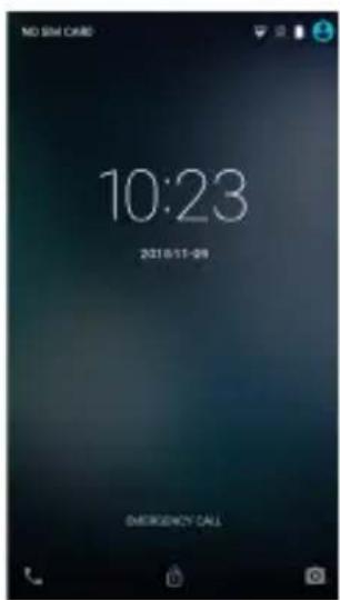 NO SIM CARD 10:23 2018/11-29 EMERGENCY CALL
