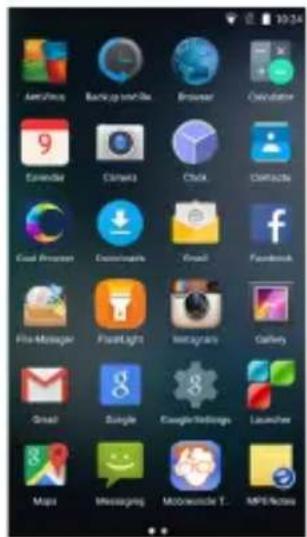 Aeroflex Banking your life Browser Calculator 9 Calendar Contacts Click Contacts Excel Procaten Download Email Facebook File Message Flashlight Instagram Gallery Gmail Single CoughSetings Launcher Maps Messages Mobile T... MPINotes