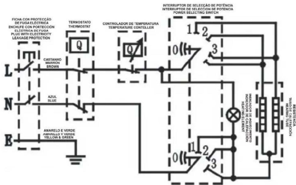 Jocel JTDSZF30LJ-60L - DIAGRAMA ELÉCTRICO - 1