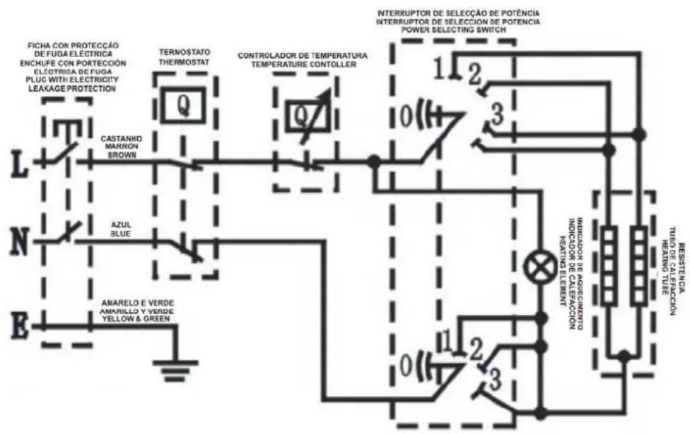 Jocel JTDSZF30LJ-60L - DIAGRAMA ELÉTRICO - 1