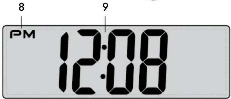 8 PM 12:08 9