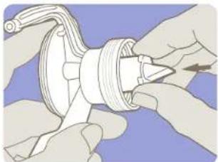 Lansinoh Comfort Express - How to Assemble Your Lansinoh Manual Breast Pump - 1